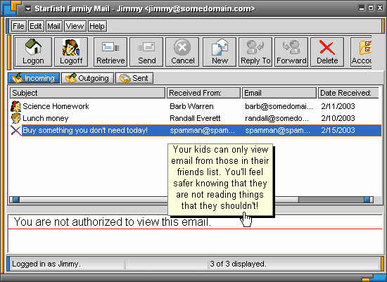 Starfish Family Email Client